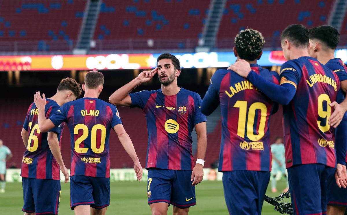 巴塞罗那敲定胜局，客场大胜取得分